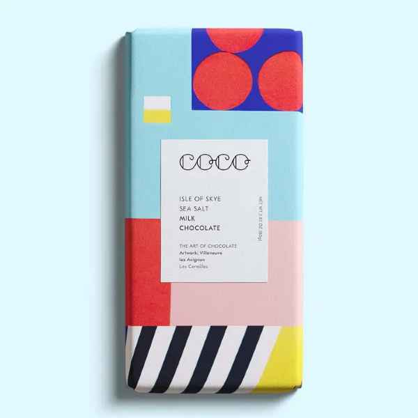 Coco Isle of Skye Sea Salt Milk Chocolate
