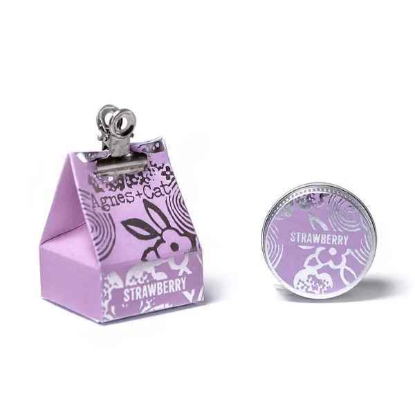 Agnes and Cat Strawberry Lip Balm